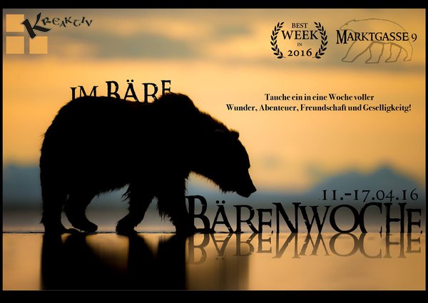 Bild/Flyer zu Bärenwoche 2016