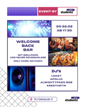 Bild/Flyer zu Welcome Back Bar FS2024